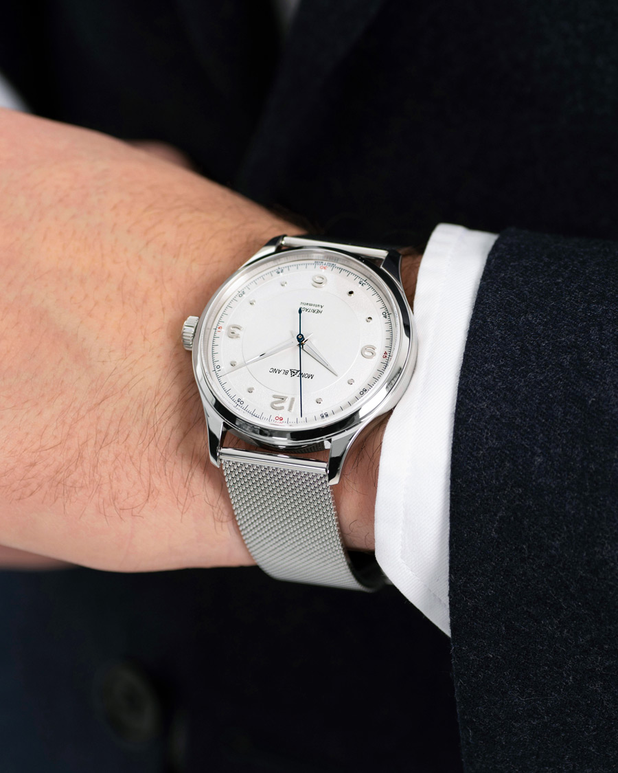Homme | Montblanc Heritage Steel Automatic 40mm Silver Dial | Montblanc | Heritage Steel Automatic 40mm Silver Dial