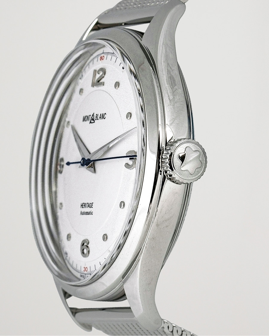 Homme | Montblanc Heritage Steel Automatic 40mm Silver Dial | Montblanc | Heritage Steel Automatic 40mm Silver Dial