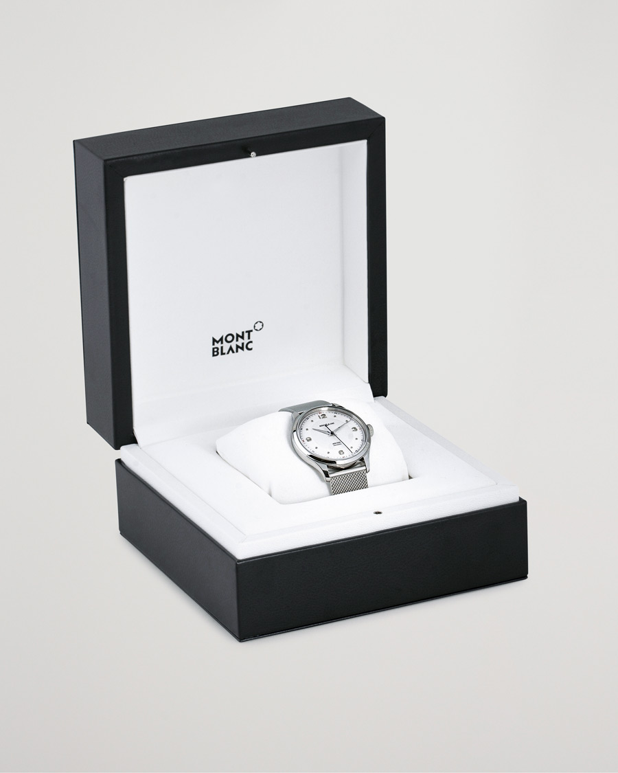 Homme | Montblanc Heritage Steel Automatic 40mm Silver Dial | Montblanc | Heritage Steel Automatic 40mm Silver Dial