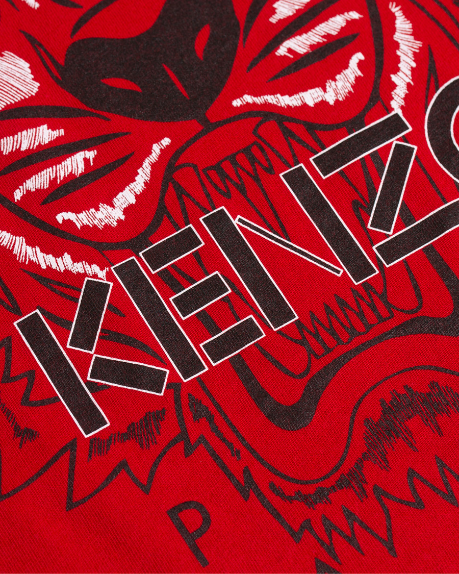 Homme | T-shirts | KENZO | Icon Tiger T-shirt Red
