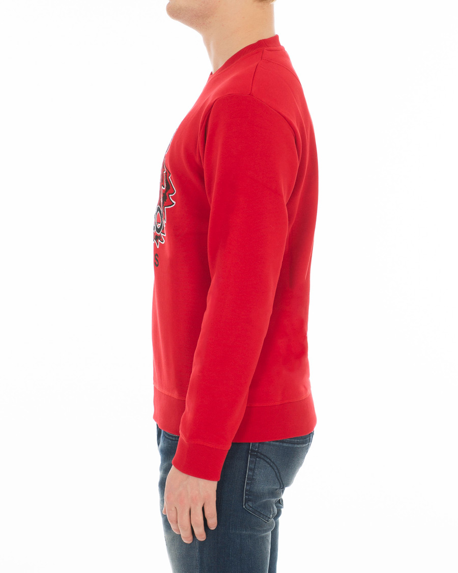 Heren | Truien | KENZO | Icon Tiger Sweartshirt Red