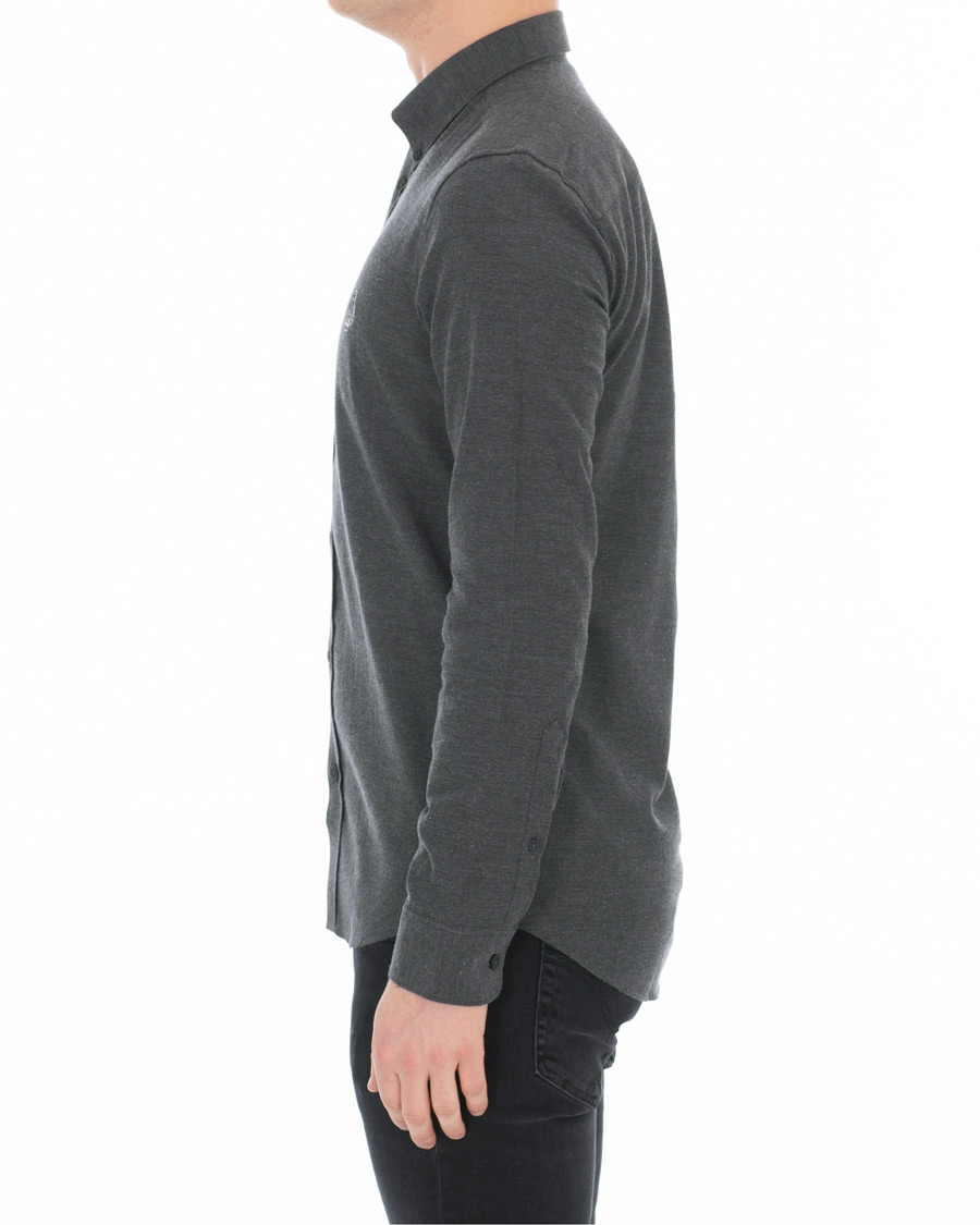 Heren | Overhemden | KENZO | Slim Fit Urban Flannel Shirt Grey