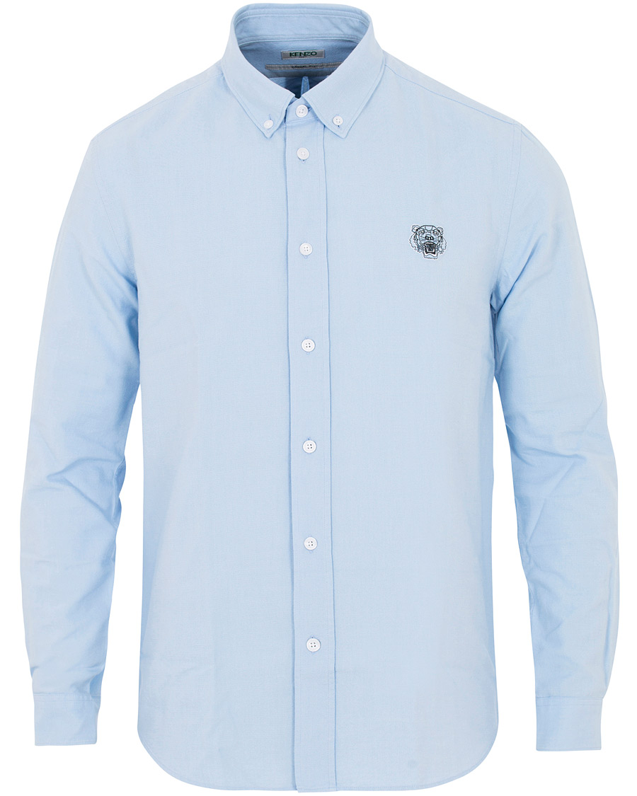 Homme | Chemises | KENZO | Slim Fit Oxford Shirt Light Blue