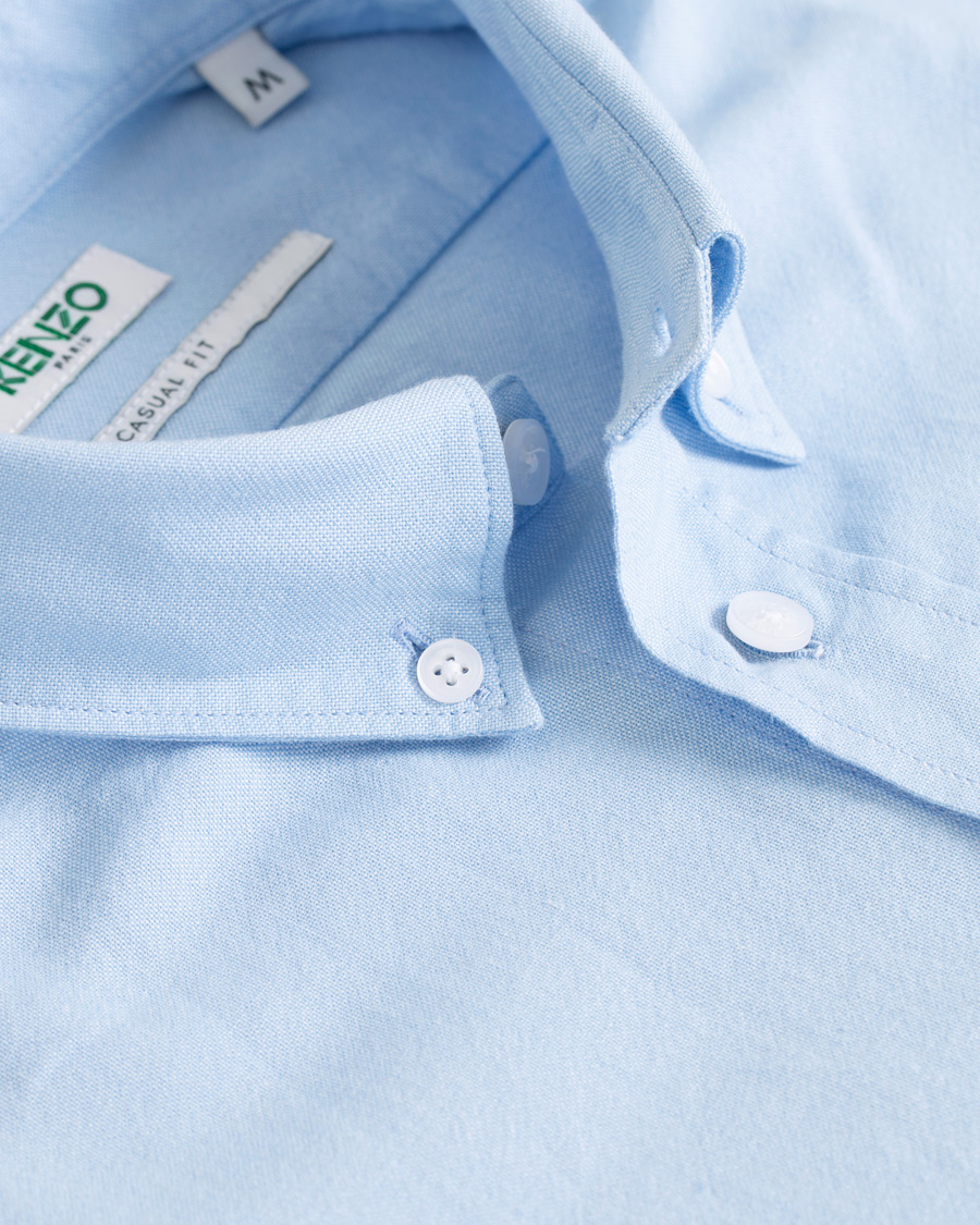 Homme | Chemises | KENZO | Slim Fit Oxford Shirt Light Blue
