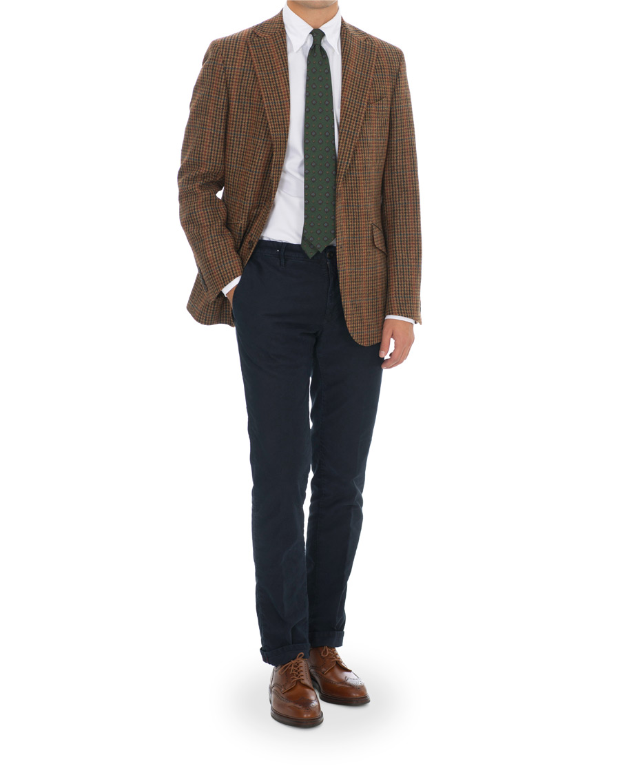Heren | Overhemden | Drake's | Regular Fit Oxford BD Shirt White