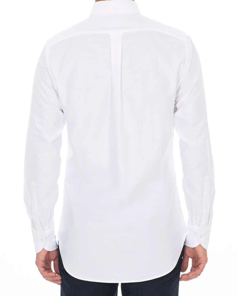 Heren | Overhemden | Drake's | Regular Fit Oxford BD Shirt White