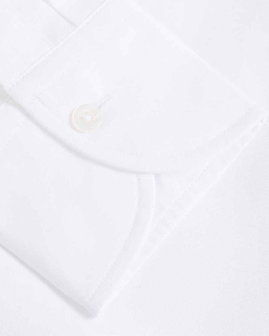 Heren | Overhemden | Drake's | Regular Fit Oxford BD Shirt White