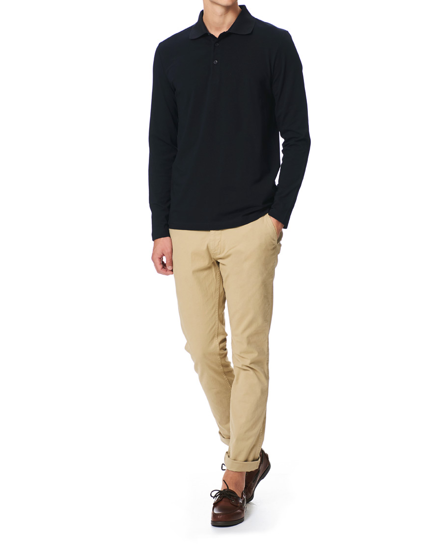 Homme | Pulls Et Tricots | Filippa K | Luke Lycra Poloshirt Navy