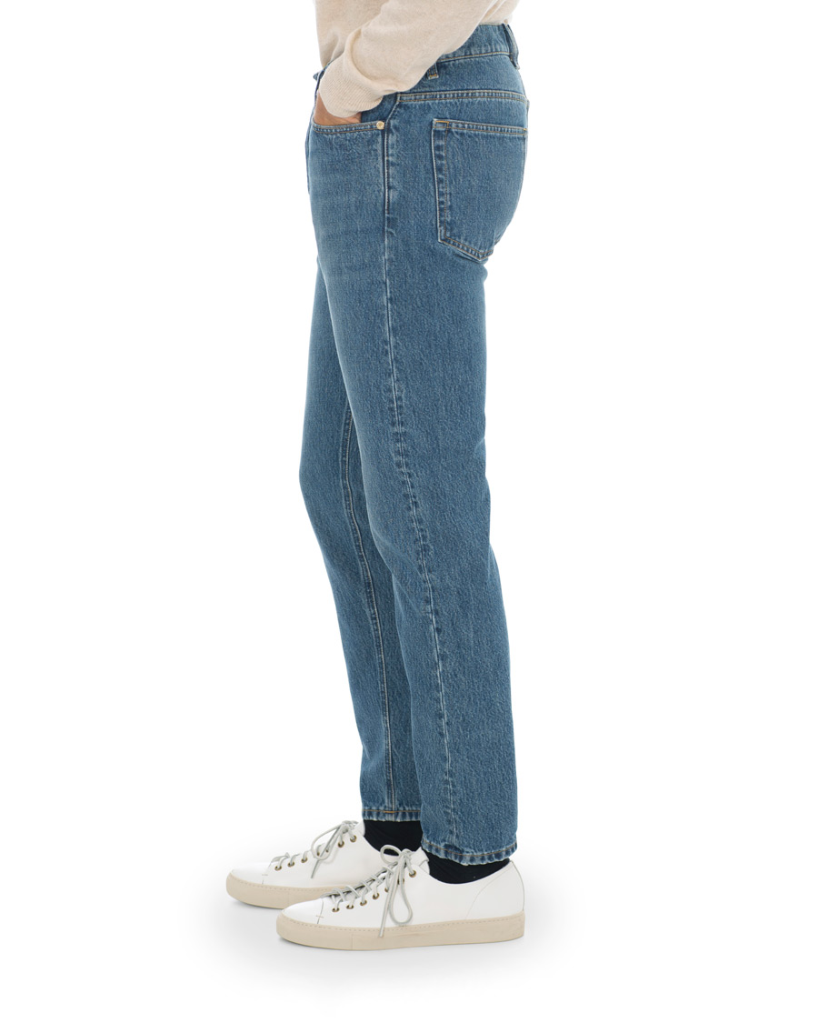 Homme | Jeans | Filippa K | Byron Washed Jeans Mid Blue