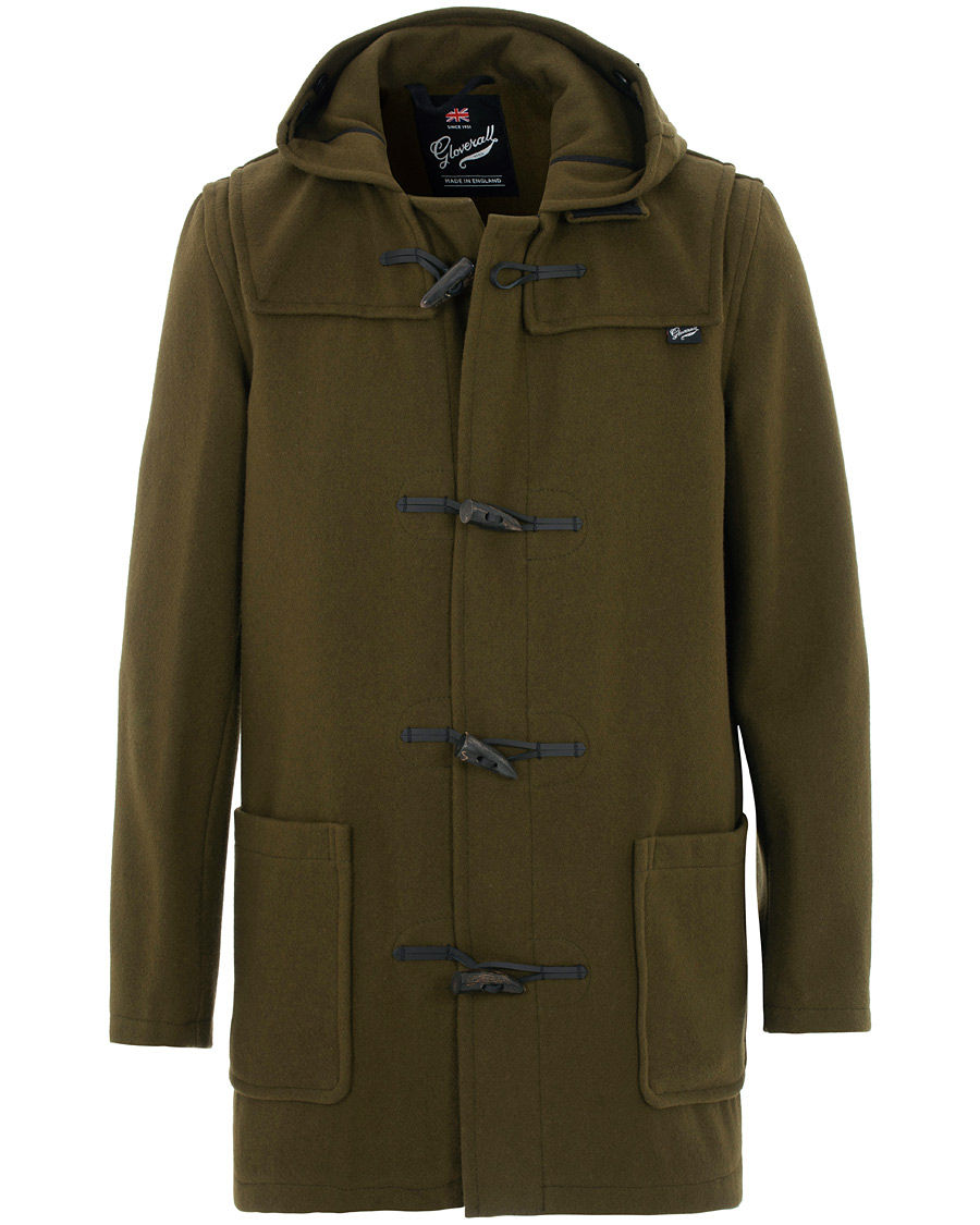 Homme | Manteaux Et Vestes | Gloverall | Mens Mid Length Duffle Loden
