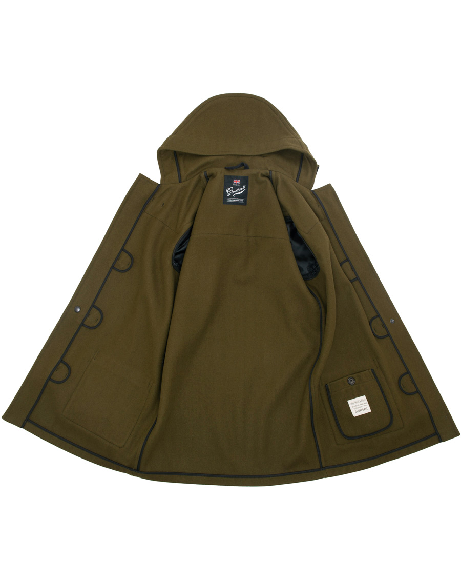 Homme | Manteaux Et Vestes | Gloverall | Mens Mid Length Duffle Loden