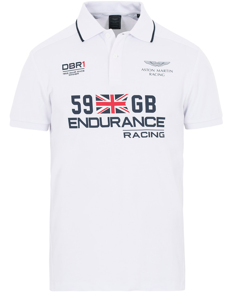 Heren | Polo's | Hackett | Aston Martin Tour Polo White