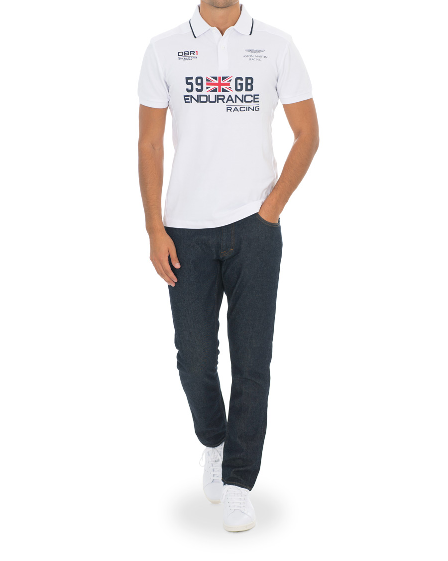 Heren | Polo's | Hackett | Aston Martin Tour Polo White