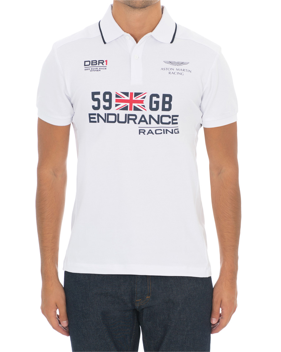 Heren | Polo's | Hackett | Aston Martin Tour Polo White