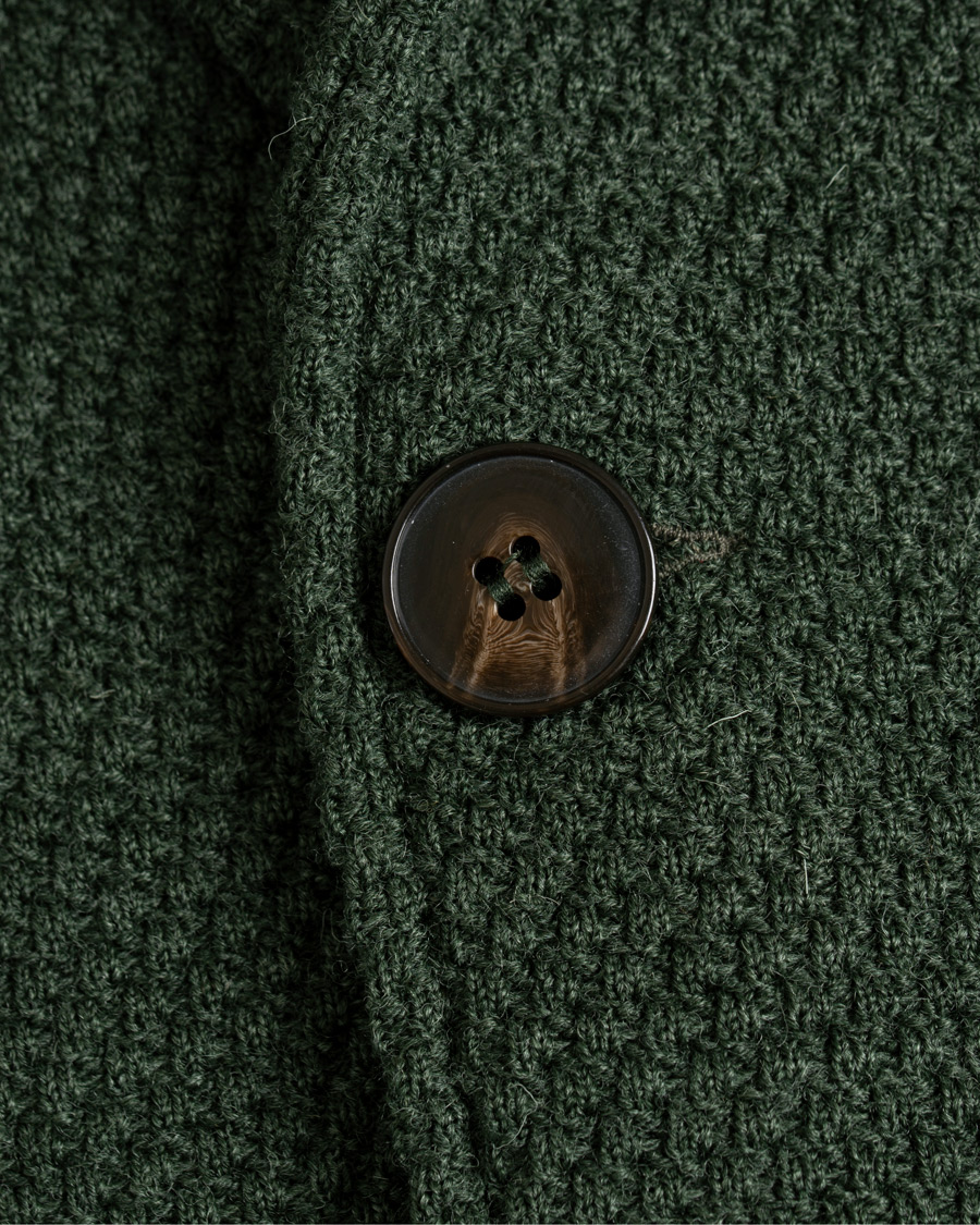 Homme | Blazers | L.B.M. 1911 | Knitted Cardigan Blazer Green