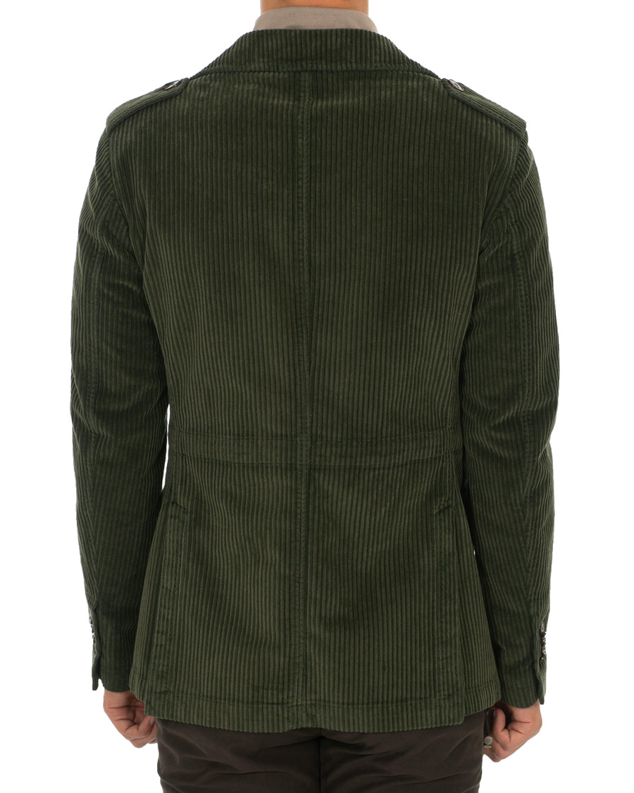 Homme | Blazers | L.B.M. 1911 | Safari Large Corduroy Blazer Green