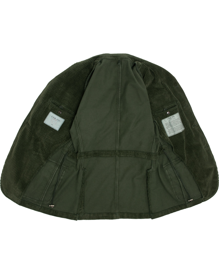 Homme | Blazers | L.B.M. 1911 | Safari Large Corduroy Blazer Green