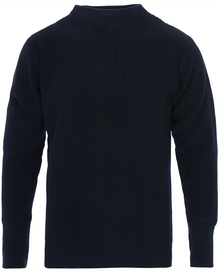 Heren | Truien | Andersen-Andersen | Sailor Crewneck Navy Blue
