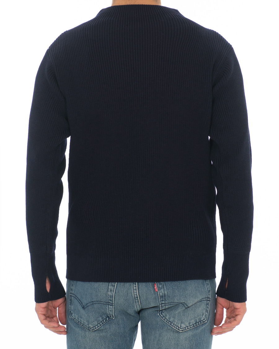 Heren | Truien | Andersen-Andersen | Sailor Crewneck Navy Blue
