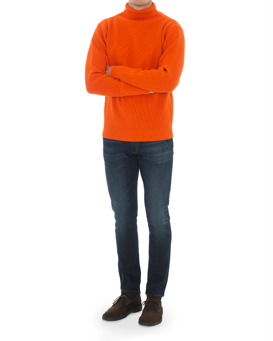 Homme | Pulls Et Tricots | Andersen-Andersen | Sailor Turtleneck Orange