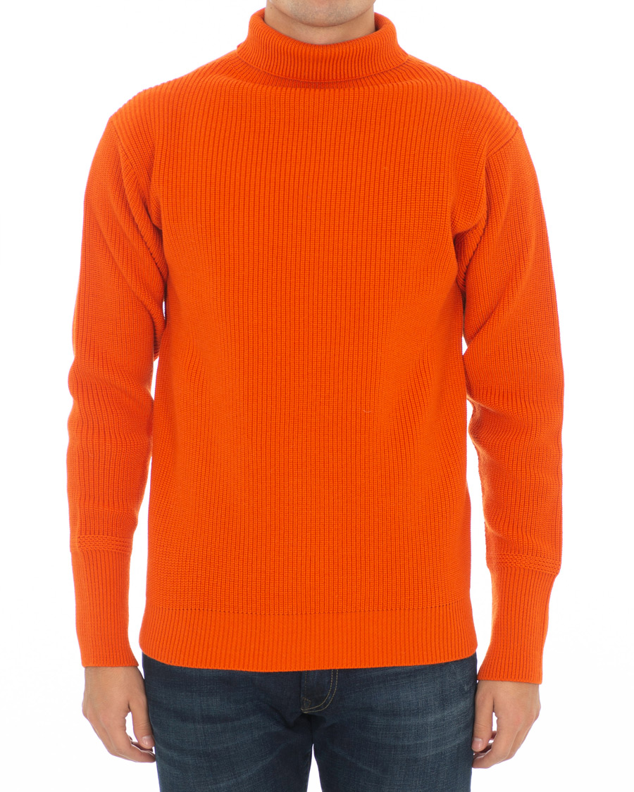 Homme | Pulls Et Tricots | Andersen-Andersen | Sailor Turtleneck Orange