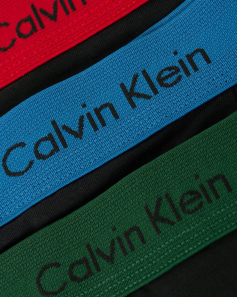 Homme | Sous-Vêtements Et Chaussettes | Calvin Klein | Cotton Stretch 3-Pack Low Rise Trunk Red/Green/Blue