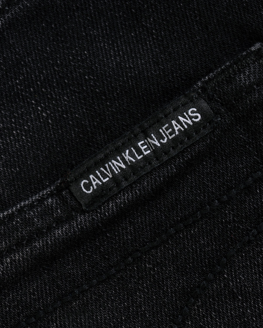 Heren | Jeans | Calvin Klein Jeans | Slim Tapered Jeans Washed Black