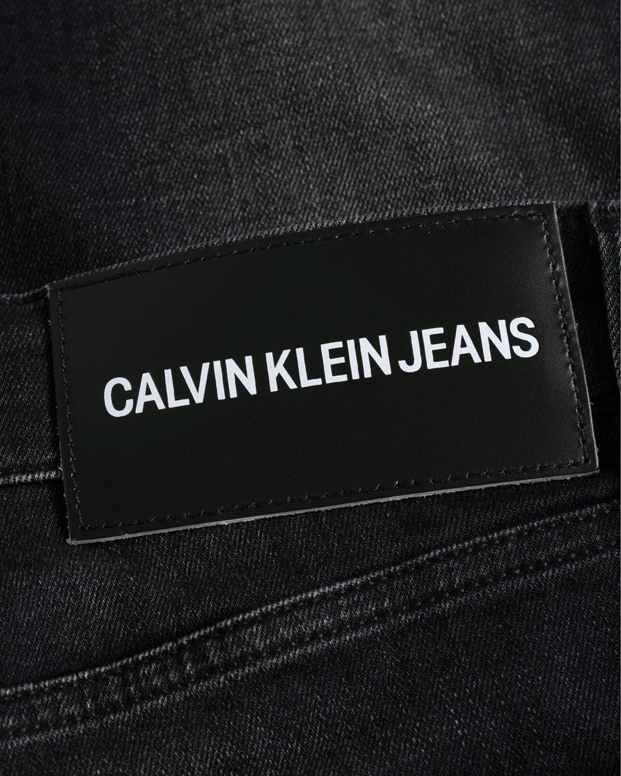 Heren | Jeans | Calvin Klein Jeans | Slim Tapered Jeans Washed Black