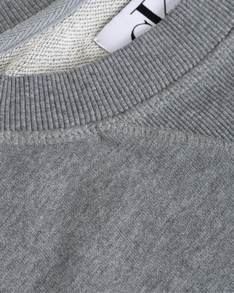 Heren | Truien | Calvin Klein Jeans | Washed Monogram Sweatshirt Grey