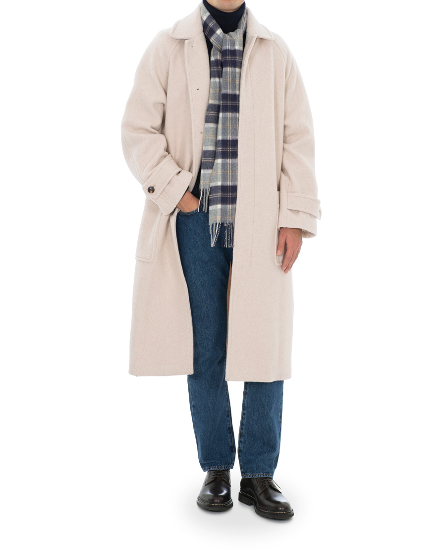 Homme | Manteaux Et Vestes | AMI | Brushed Wool Robe Coat Beige