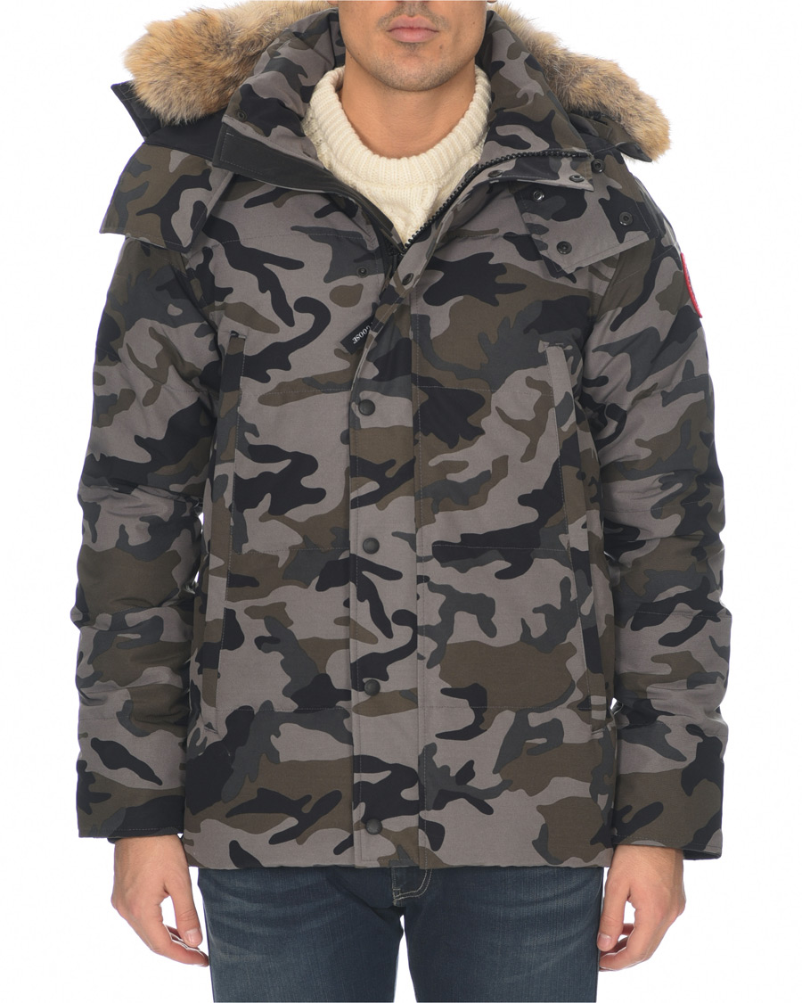Homme | Manteaux Et Vestes | Canada Goose | Wyndham Parka Coastal Grey Camo