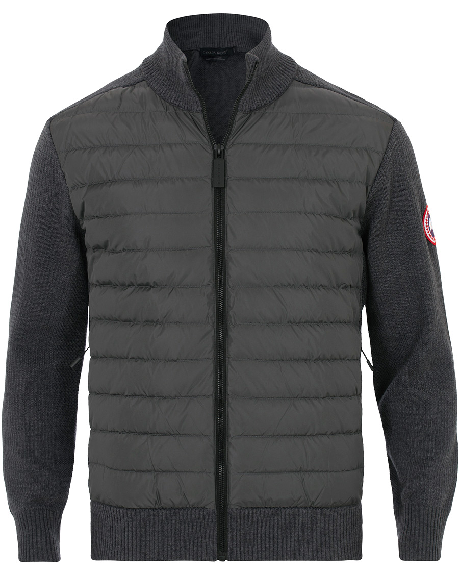 Homme | Manteaux Et Vestes | Canada Goose | Hybridge Knit Jacket Iron Grey
