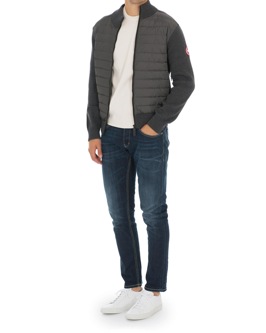 Homme | Manteaux Et Vestes | Canada Goose | Hybridge Knit Jacket Iron Grey