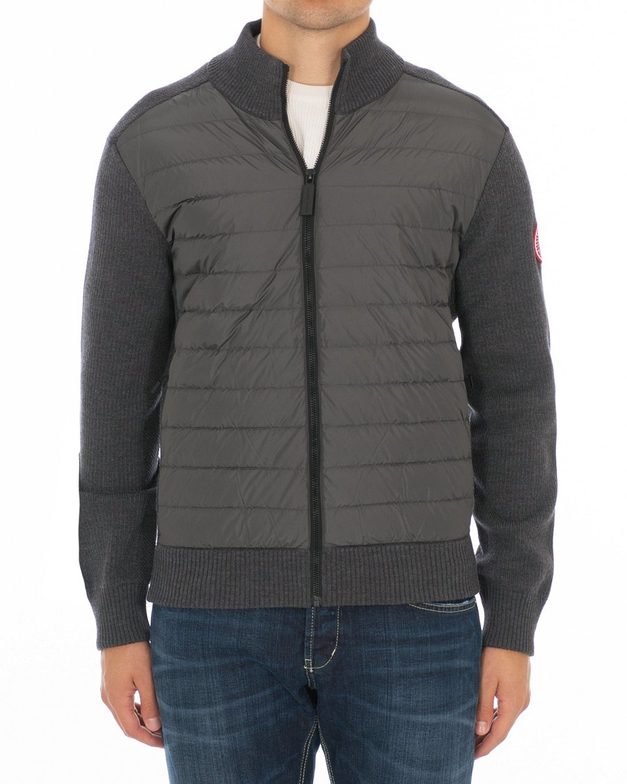 Homme | Manteaux Et Vestes | Canada Goose | Hybridge Knit Jacket Iron Grey