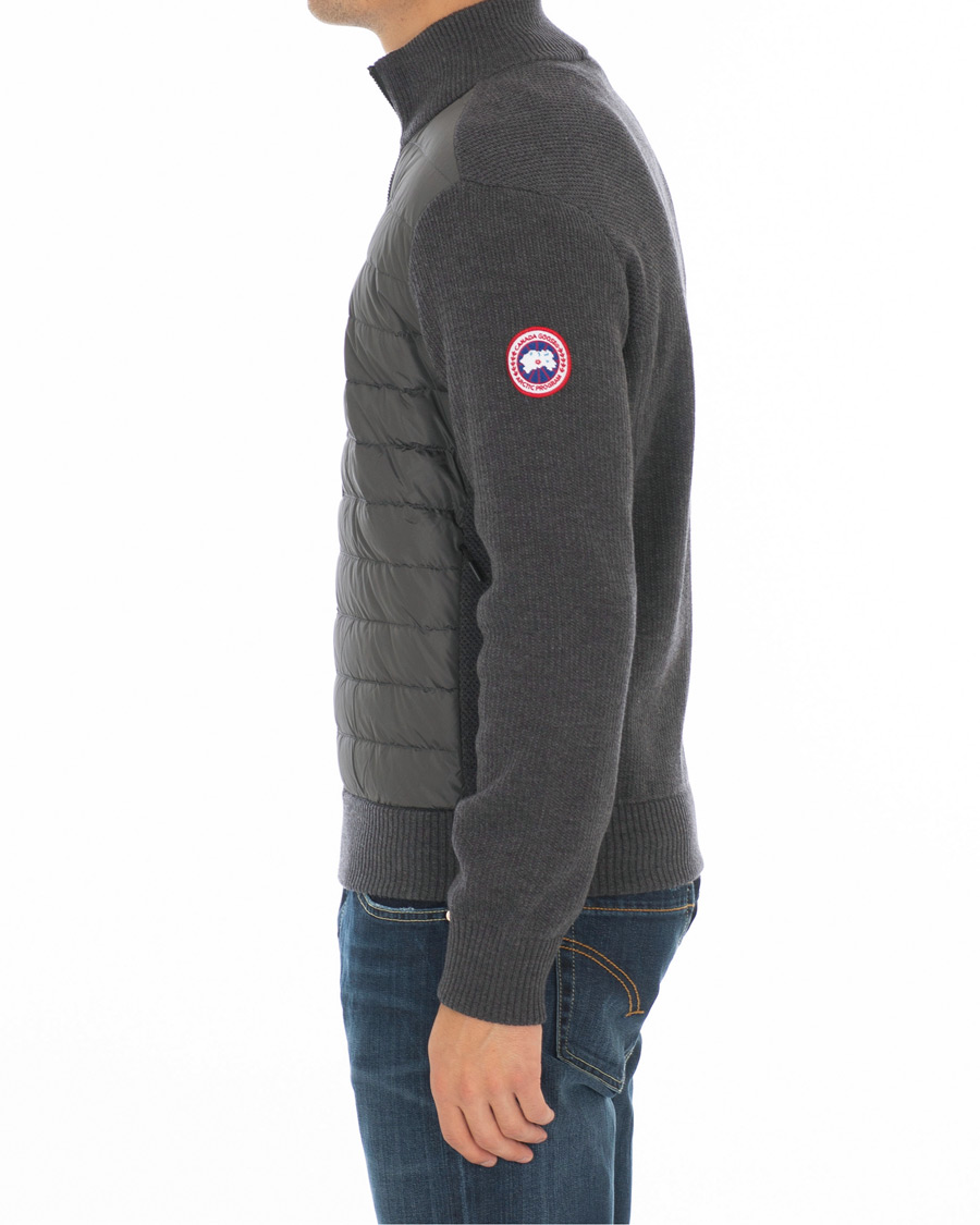 Homme | Manteaux Et Vestes | Canada Goose | Hybridge Knit Jacket Iron Grey