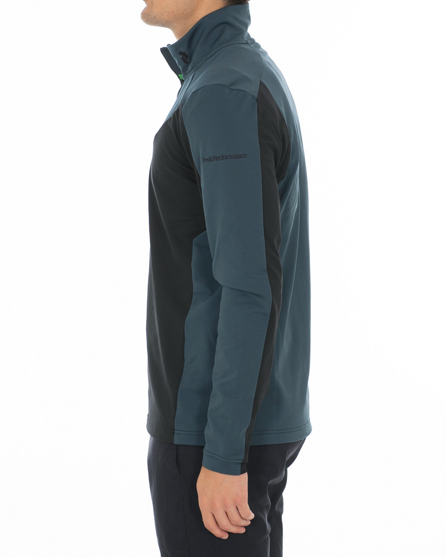 Heren | Truien | Peak Performance | Ace Mid Half Zip Black