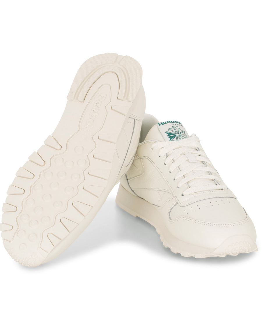Homme | Reebok CL Leather Mu Sneaker White | Reebok | CL Leather Mu Sneaker White