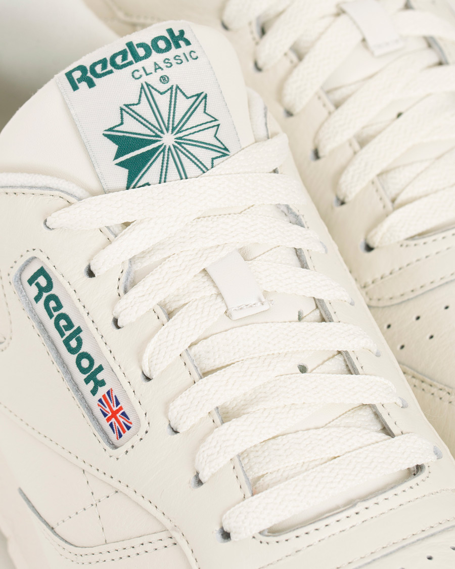 Homme | Reebok CL Leather Mu Sneaker White | Reebok | CL Leather Mu Sneaker White
