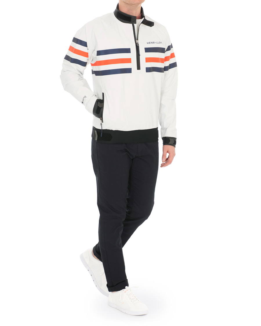 Homme | Manteaux Et Vestes | Henri-Lloyd | Henri Lloyd Fremantle Stripe Smock Cloud White