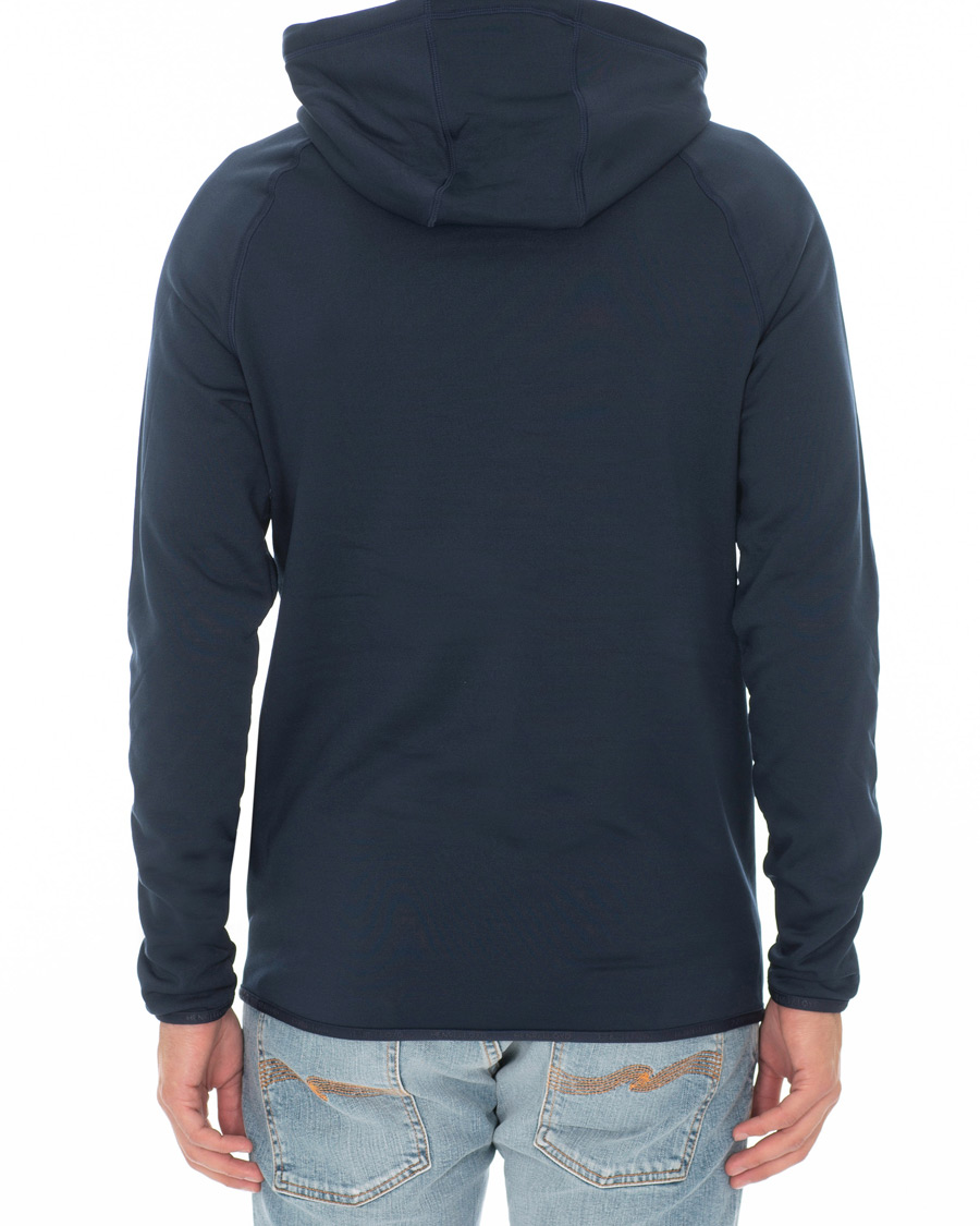 Heren | Truien | Henri-Lloyd | Henri Lloyd Fremantle Stripe Hoodie Navy Blue