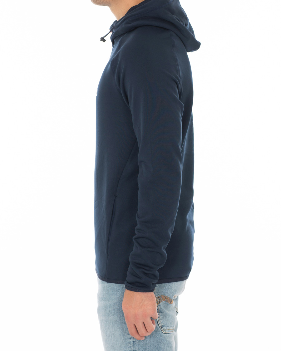 Heren | Truien | Henri-Lloyd | Henri Lloyd Fremantle Stripe Hoodie Navy Blue