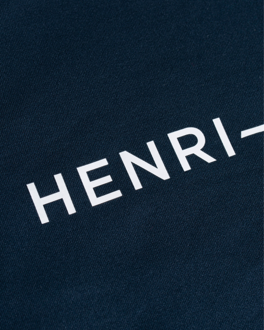 Heren | Truien | Henri-Lloyd | Henri Lloyd Fremantle Stripe Hoodie Navy Blue
