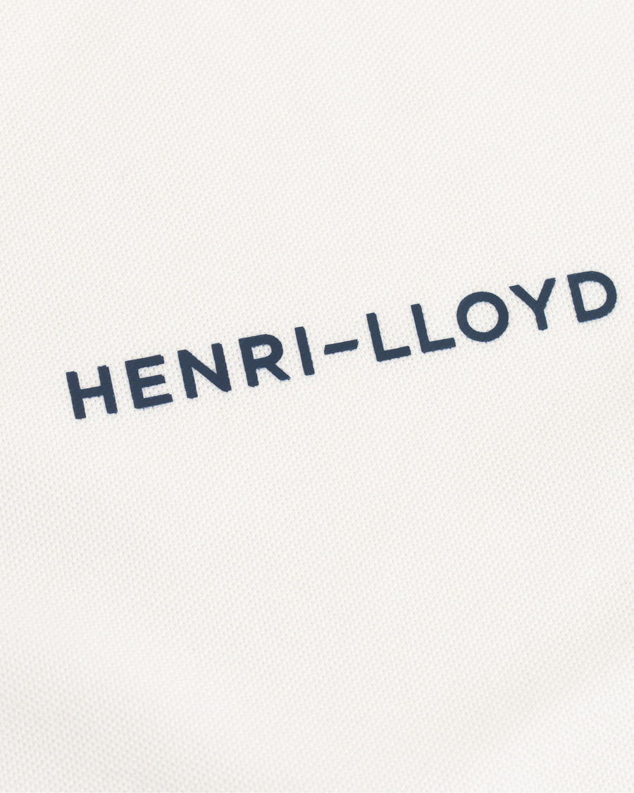 Heren | Polo's | Henri-Lloyd | Henri Lloyd Fremantle Stripe Polo Cloud White