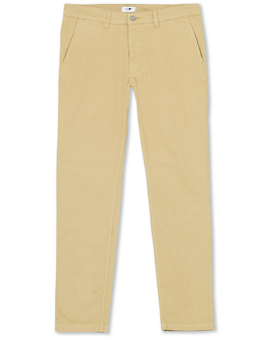 Homme | Pantalons | NN07 | Marco Slim Fit Stretch Chinos Sand