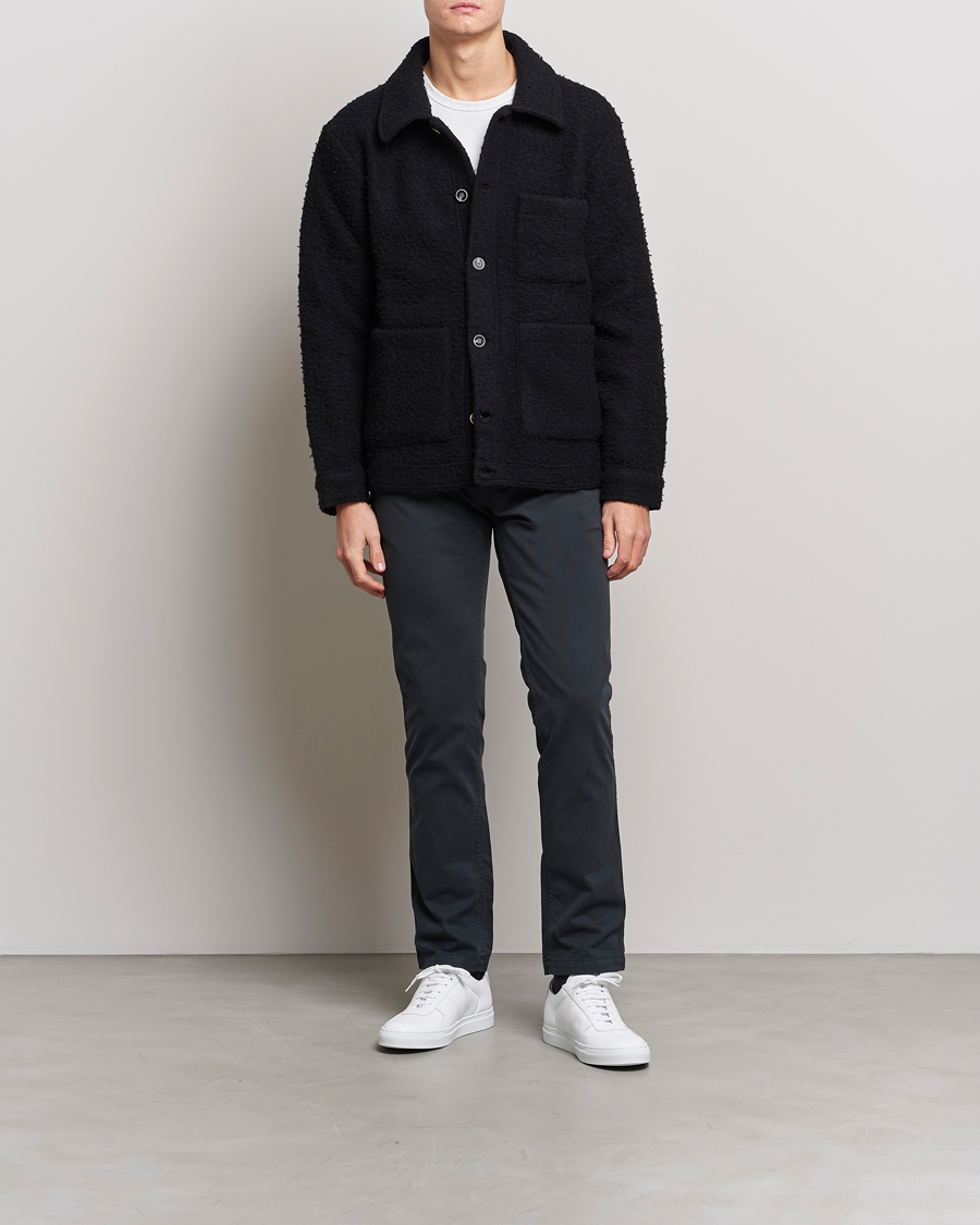 Homme | Pantalons | NN07 | Marco Slim Fit Stretch Chinos Dark Grey