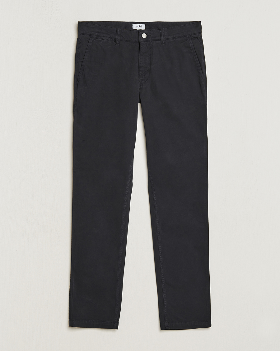 Heren | Broeken | NN07 | Marco Slim Fit Stretch Chinos Black