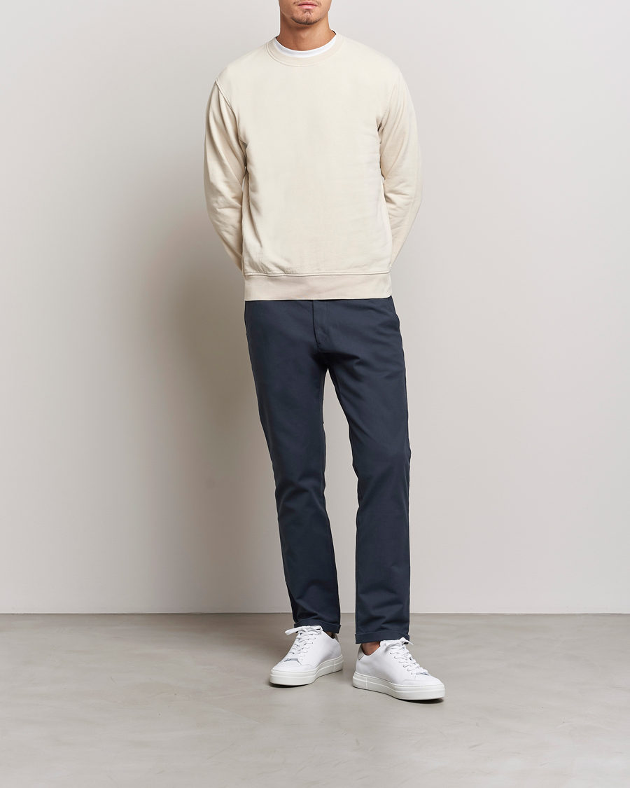 Heren | Broeken | NN07 | Scott Regular Fit Stretch Trousers Navy Blue