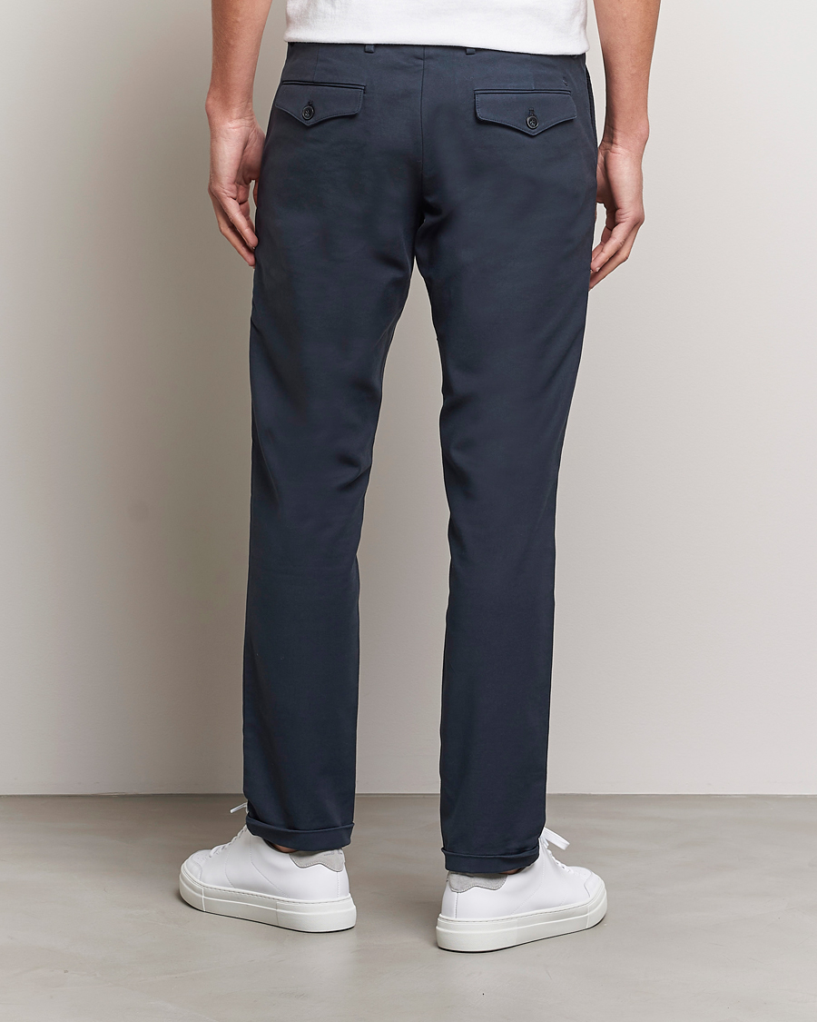 Heren | Broeken | NN07 | Scott Regular Fit Stretch Trousers Navy Blue