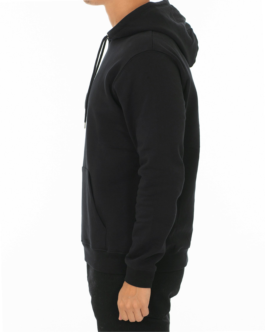 Heren | Truien | NN07 | Barrow Printed Hoodie Black