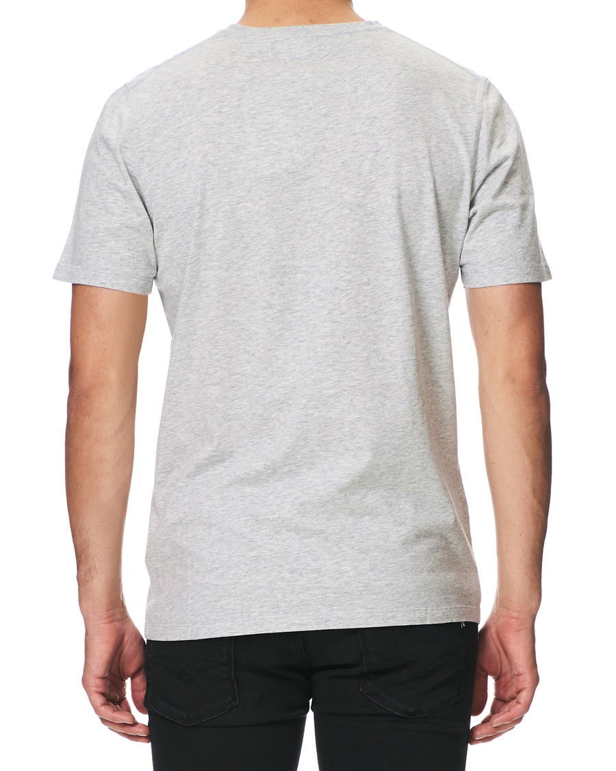 Homme | T-shirts | NN07 | Ethan Printed Crew Neck Tee Light Grey Melange